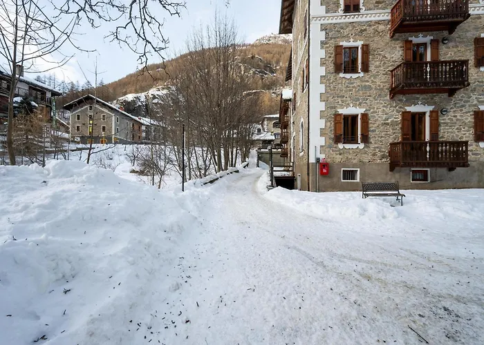 Attic Historic Building With Air Conditioning * Ceresole Reale